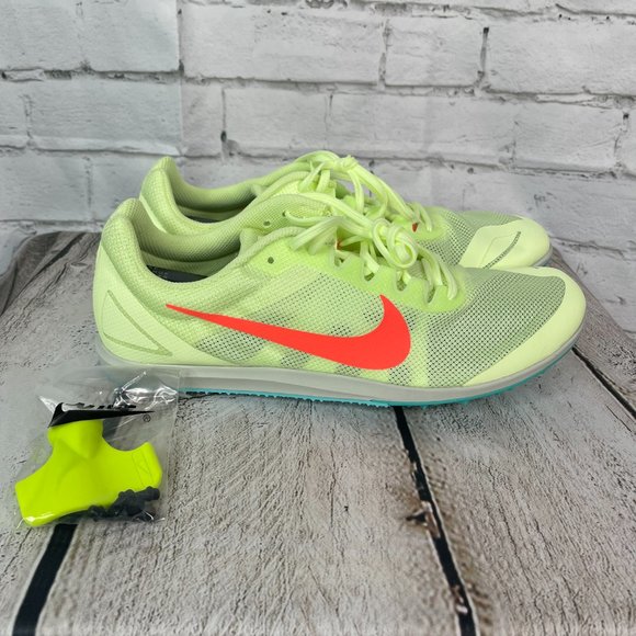 Nike Zoom Rival D Mens Track Running Spikes Shoes Size 11.5 Volt 907566-700 main image 4